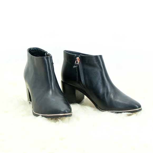 Ted Baker - Black Leather Boots - Picture 4 of 6
